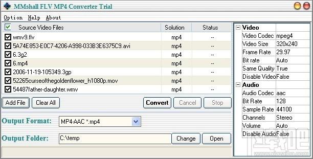 MMshall FLV MP4 Video Converter,MMshall FLV MP4 Video Converter下载,MMshall FLV MP